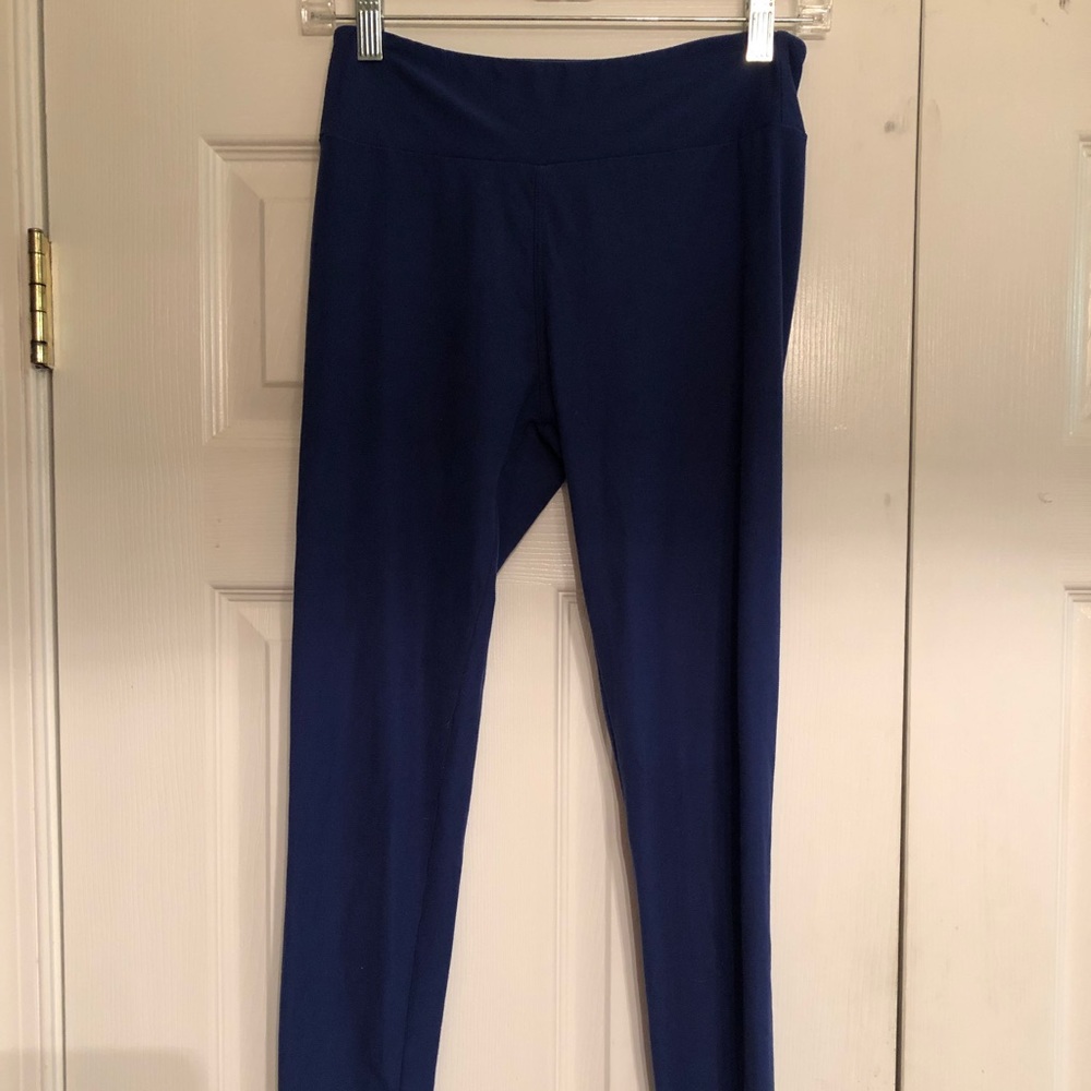 Lularoe leggings one size royal blue